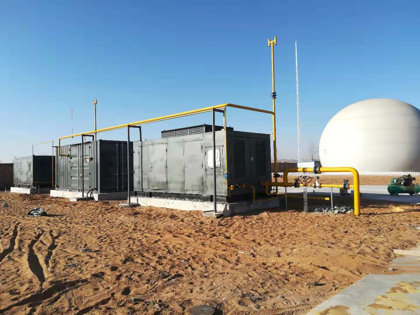 沼氣冷幹機(jī)的工(gōng)作原理